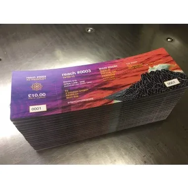 Silver Ticket Printing - Image 2